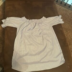 A Sky and White mini dress for a good Summer Party